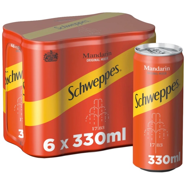 Bax 6 Buc Schweppes Mandarin 330ML